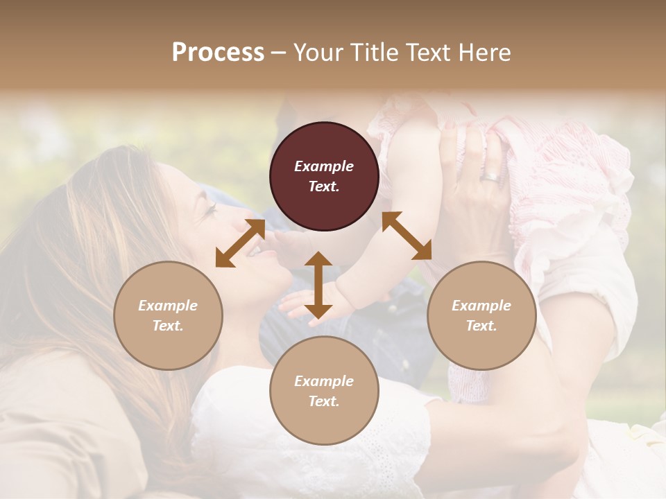 Male Smiling Crawling PowerPoint Template