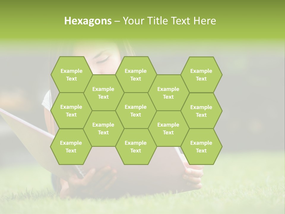 Notes Smiling Reading PowerPoint Template