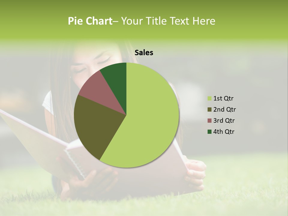 Notes Smiling Reading PowerPoint Template
