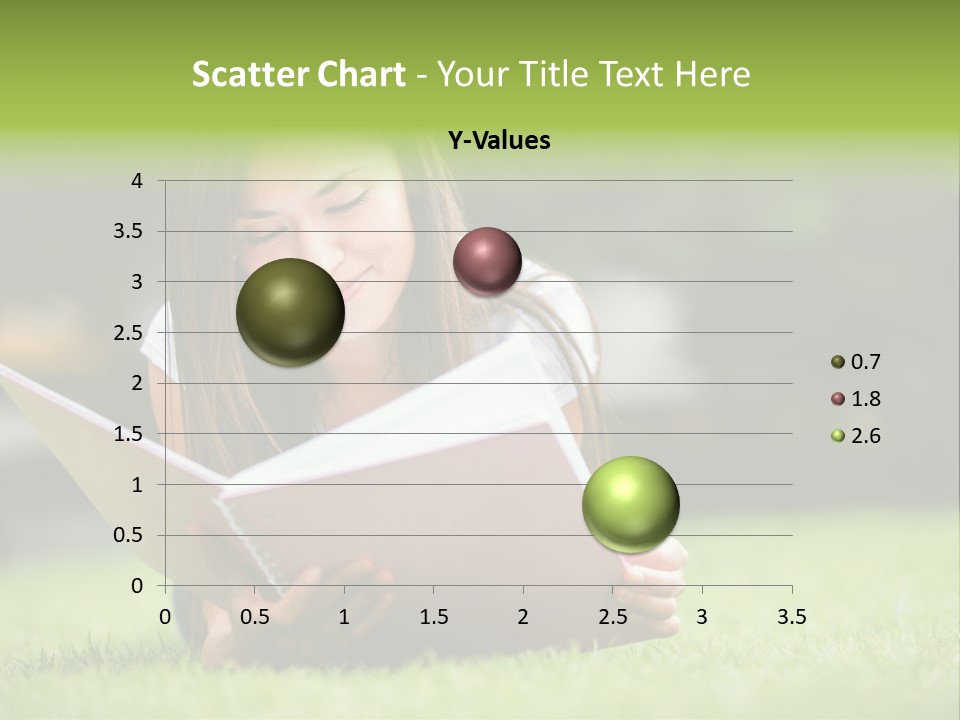 Notes Smiling Reading PowerPoint Template