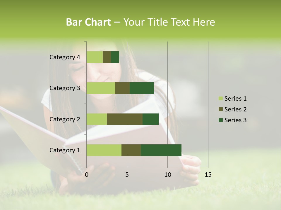 Notes Smiling Reading PowerPoint Template