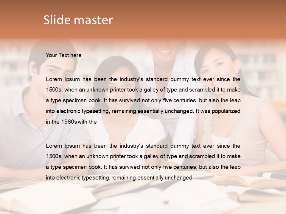 Casual  Young PowerPoint Template