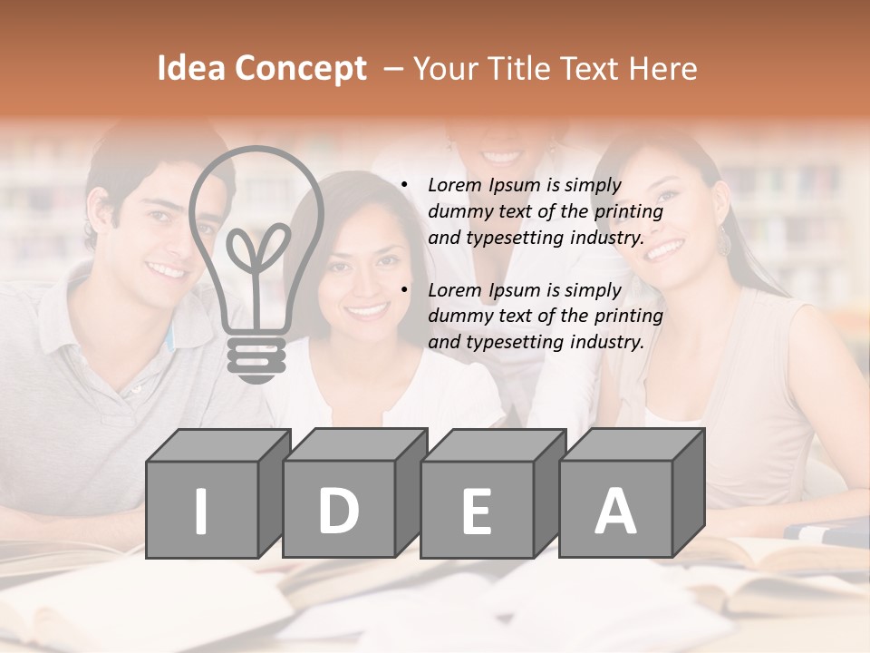 Casual  Young PowerPoint Template