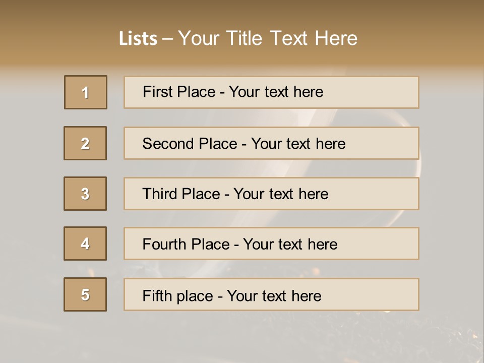 Smak Egzotyczna Kawiarnia PowerPoint Template
