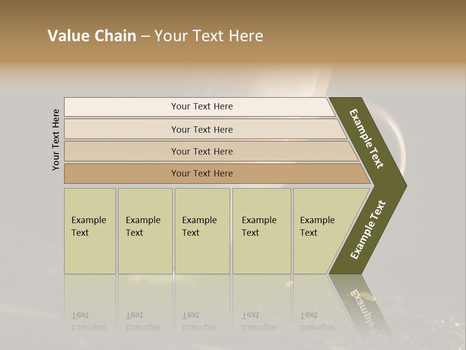 Smak Egzotyczna Kawiarnia PowerPoint Template