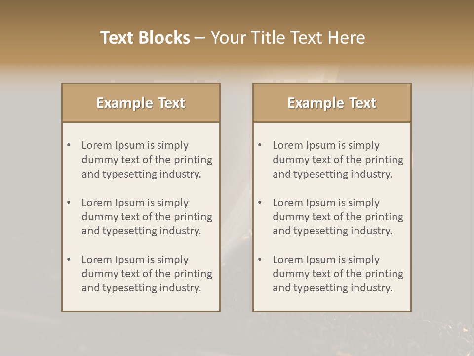 Smak Egzotyczna Kawiarnia PowerPoint Template
