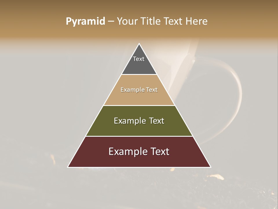 Smak Egzotyczna Kawiarnia PowerPoint Template