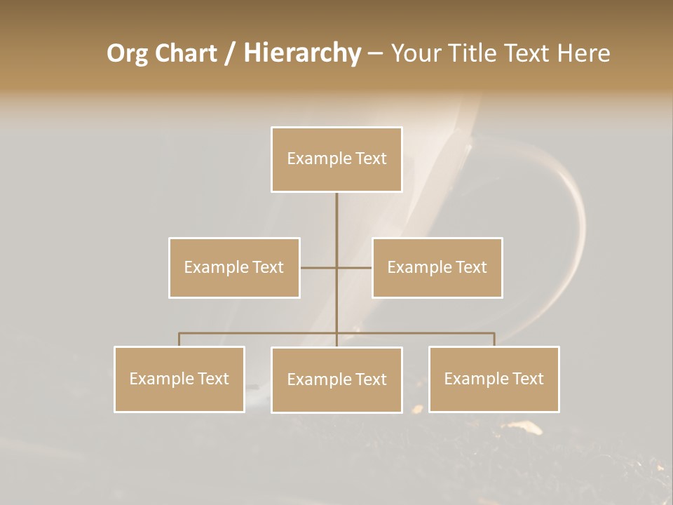 Smak Egzotyczna Kawiarnia PowerPoint Template
