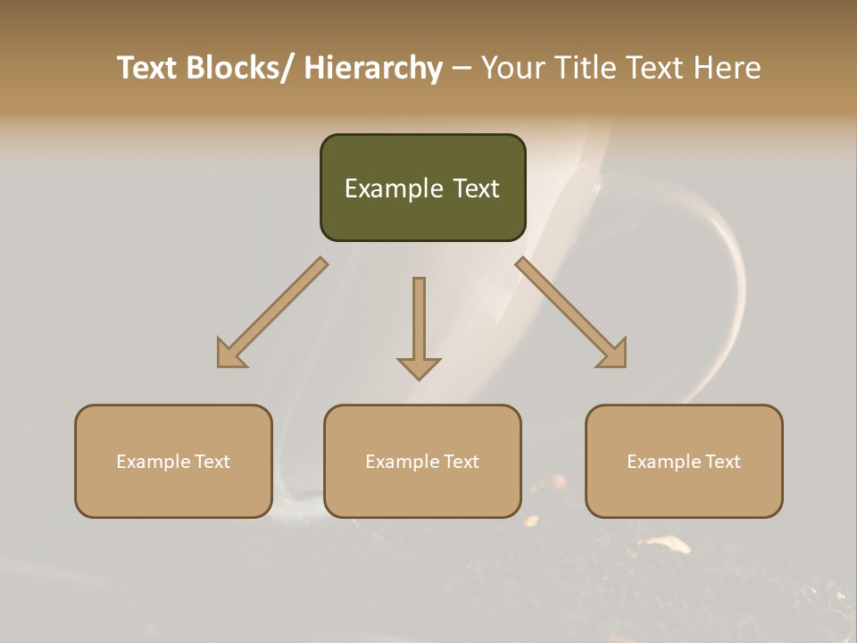 Smak Egzotyczna Kawiarnia PowerPoint Template