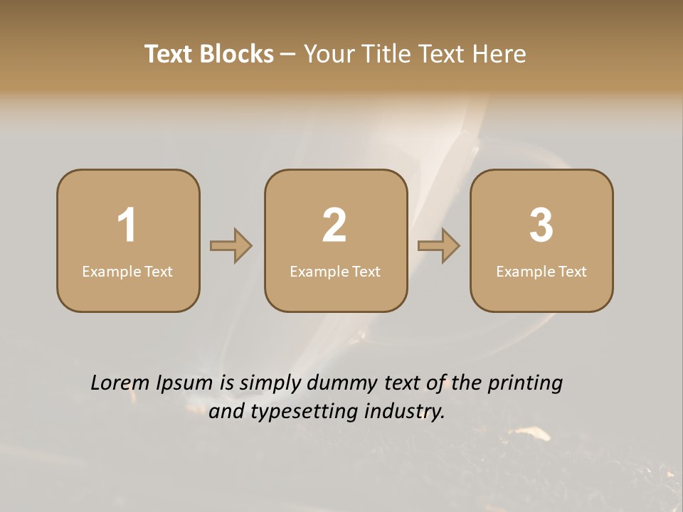 Smak Egzotyczna Kawiarnia PowerPoint Template