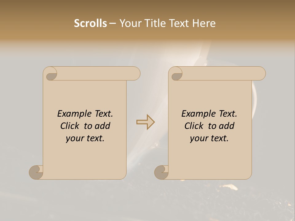 Smak Egzotyczna Kawiarnia PowerPoint Template