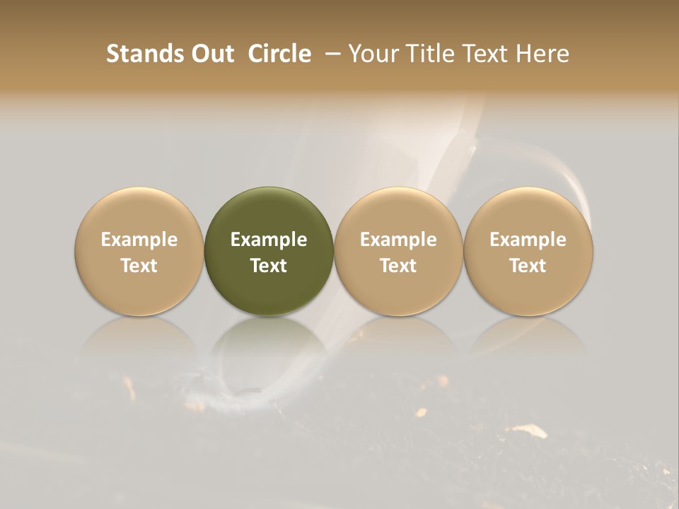 Smak Egzotyczna Kawiarnia PowerPoint Template