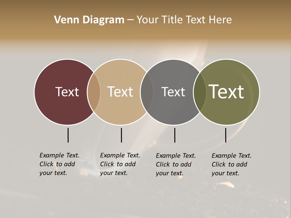 Smak Egzotyczna Kawiarnia PowerPoint Template