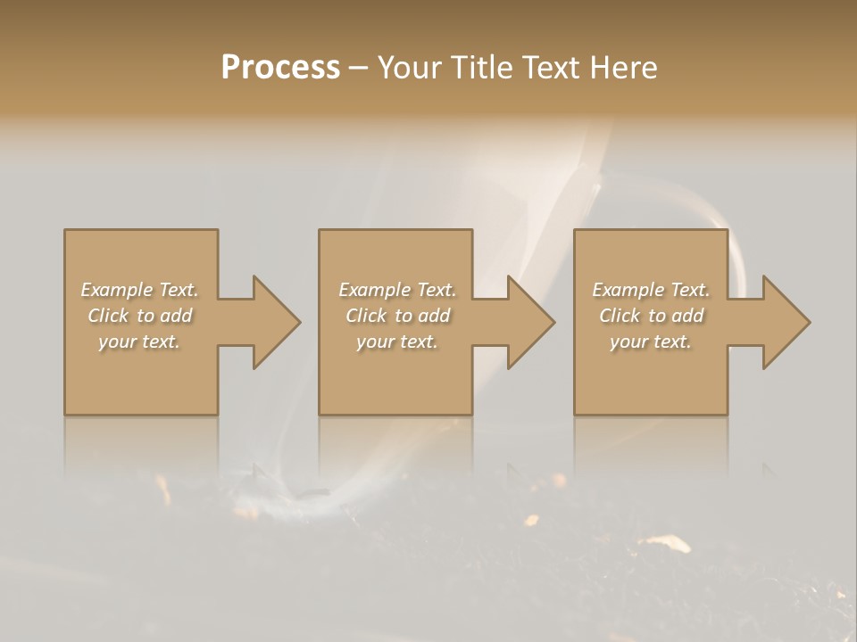 Smak Egzotyczna Kawiarnia PowerPoint Template
