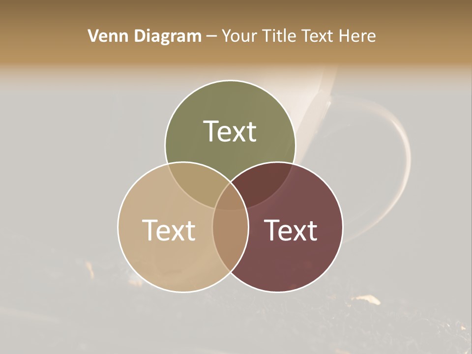 Smak Egzotyczna Kawiarnia PowerPoint Template