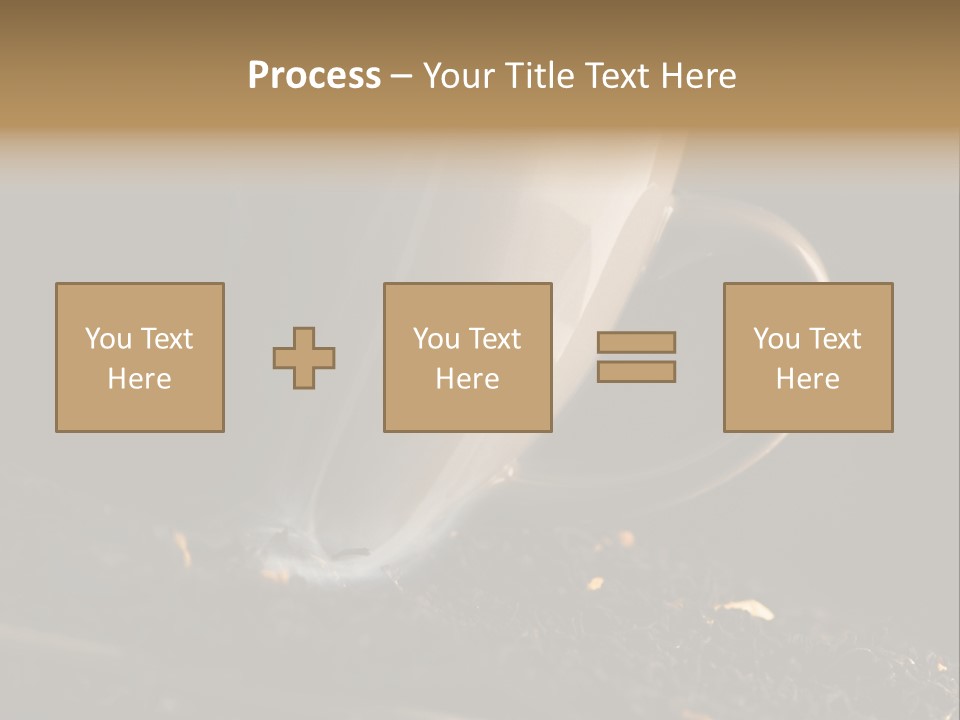 Smak Egzotyczna Kawiarnia PowerPoint Template