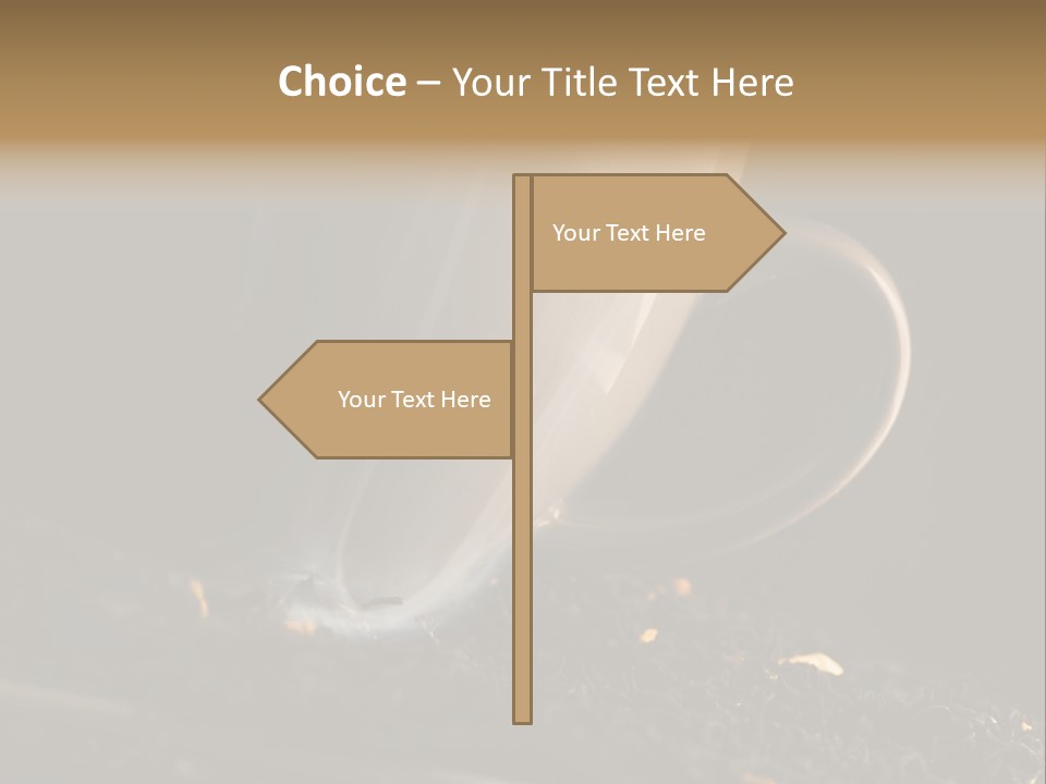 Smak Egzotyczna Kawiarnia PowerPoint Template