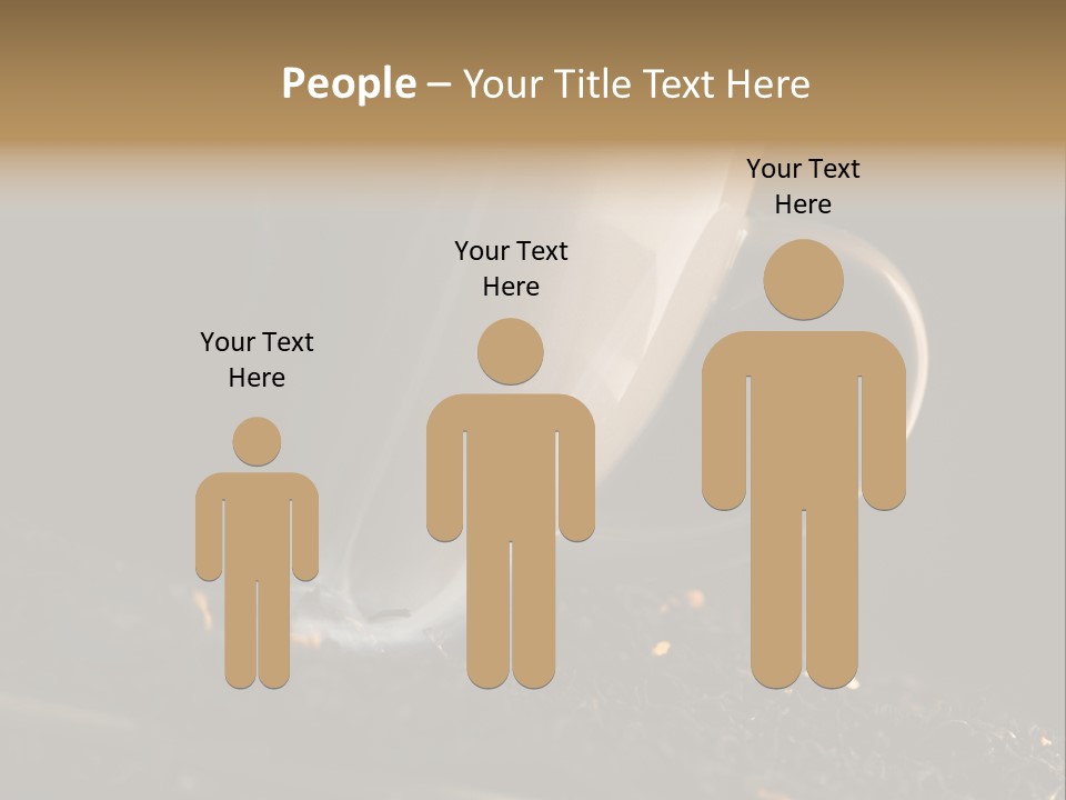 Smak Egzotyczna Kawiarnia PowerPoint Template