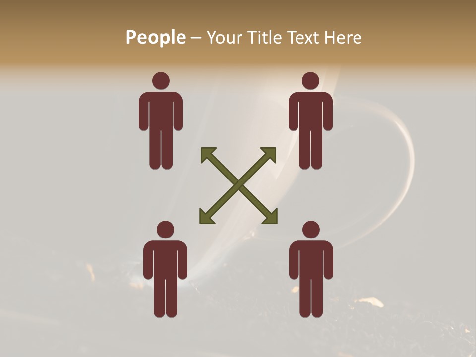 Smak Egzotyczna Kawiarnia PowerPoint Template