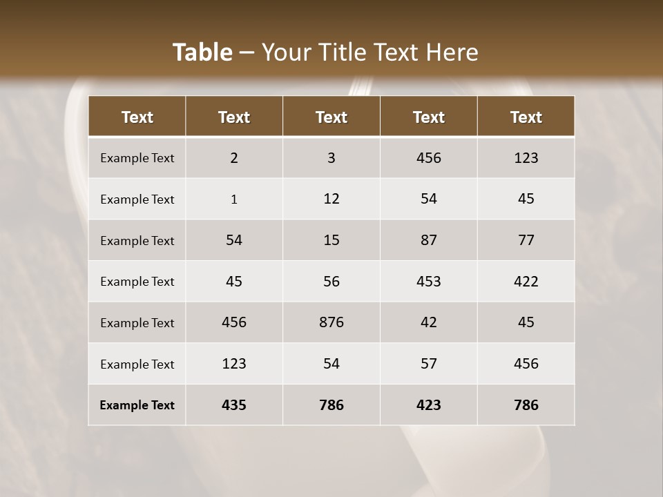 Kuchnia Pobudzenie Gor PowerPoint Template