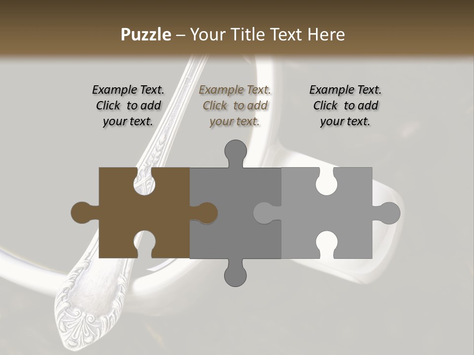 Czarna Bia Mocny PowerPoint Template