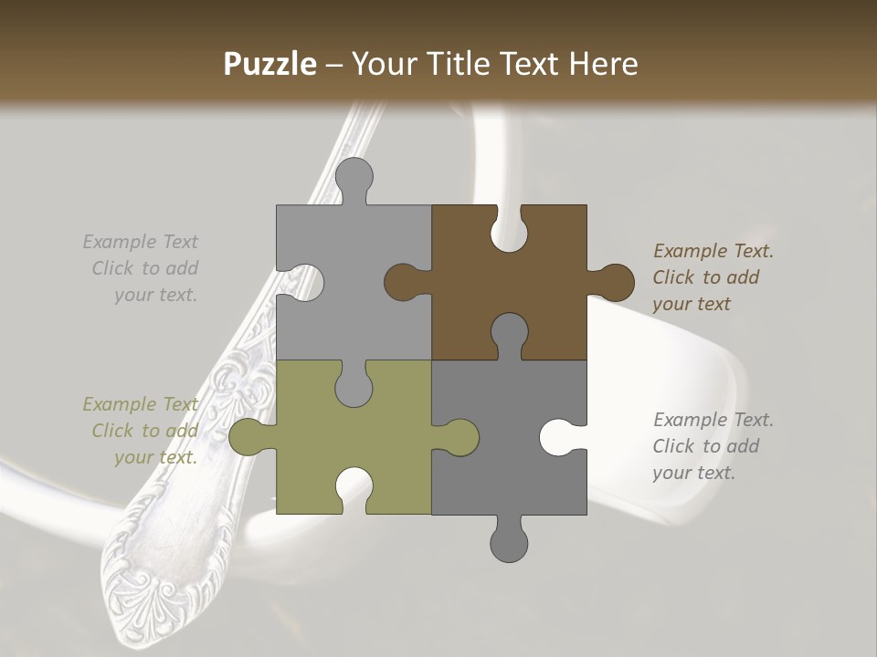 Czarna Bia Mocny PowerPoint Template