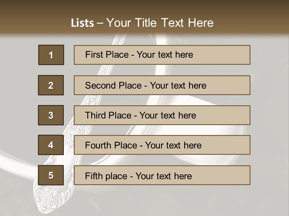Czarna Bia Mocny PowerPoint Template