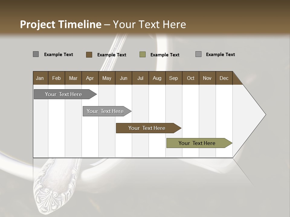 Czarna Bia Mocny PowerPoint Template