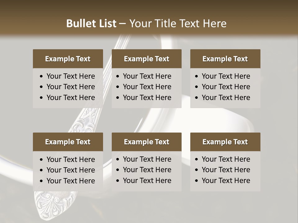 Czarna Bia Mocny PowerPoint Template