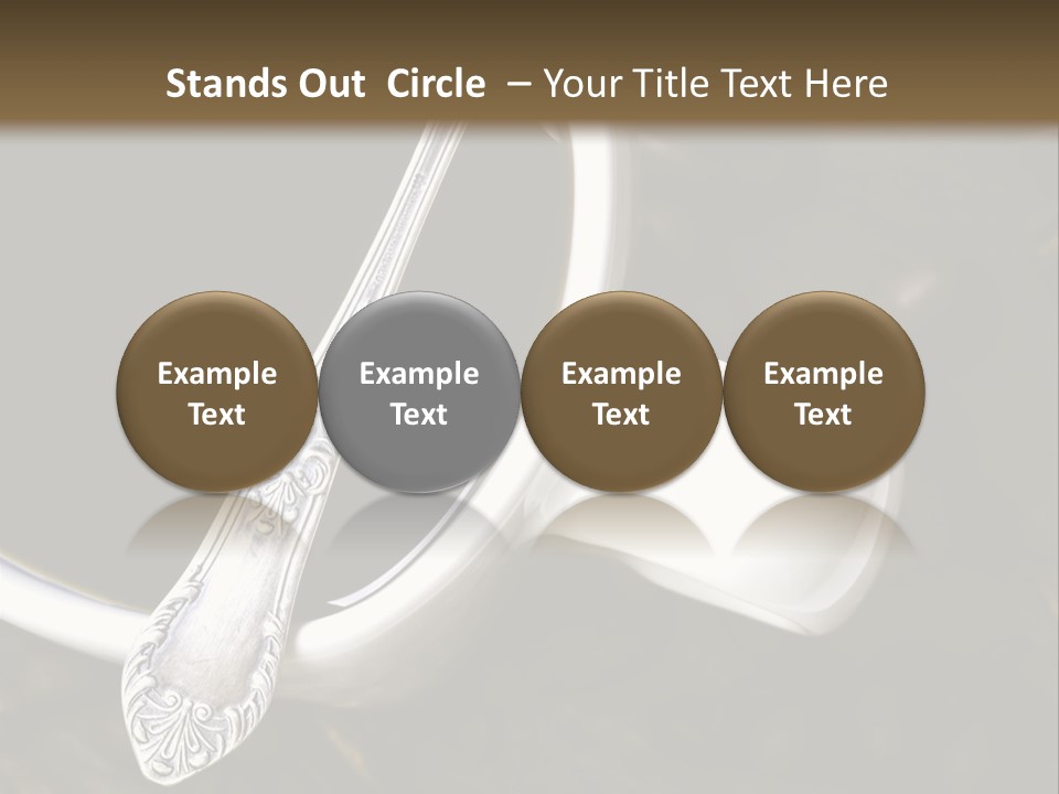 Czarna Bia Mocny PowerPoint Template