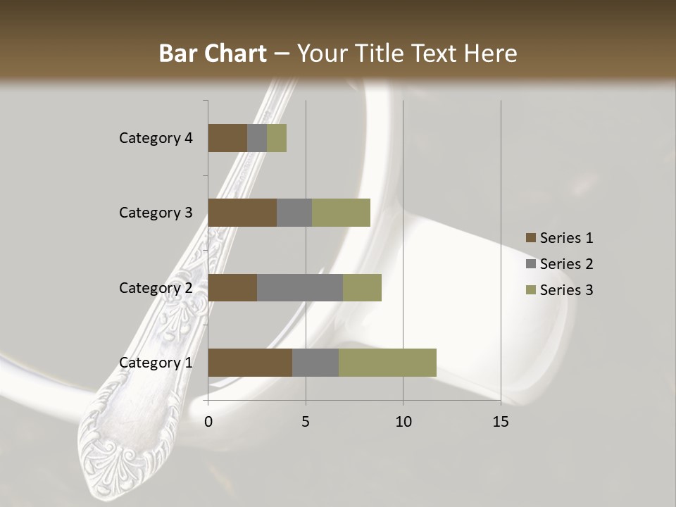 Czarna Bia Mocny PowerPoint Template