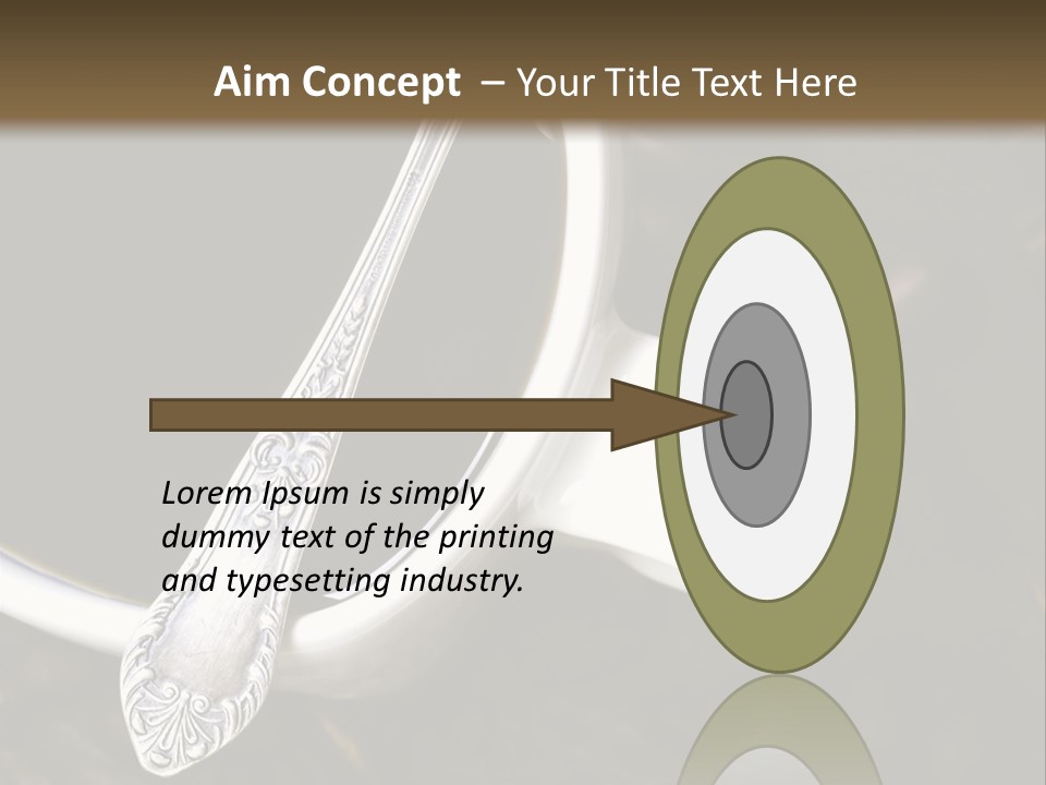 Czarna Bia Mocny PowerPoint Template