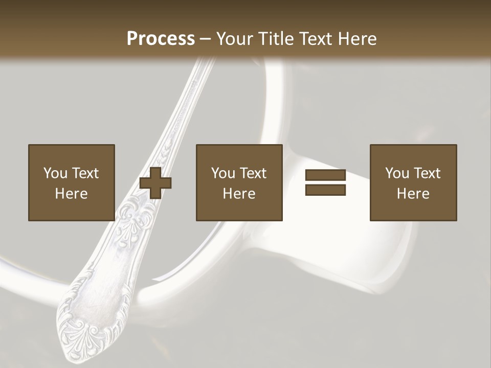 Czarna Bia Mocny PowerPoint Template