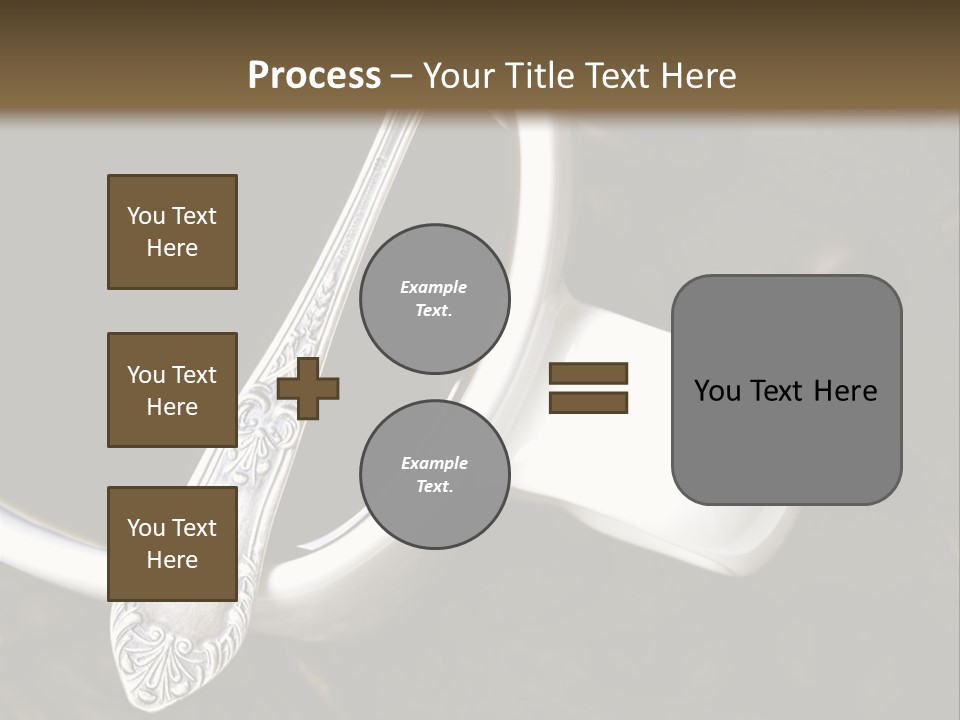 Czarna Bia Mocny PowerPoint Template