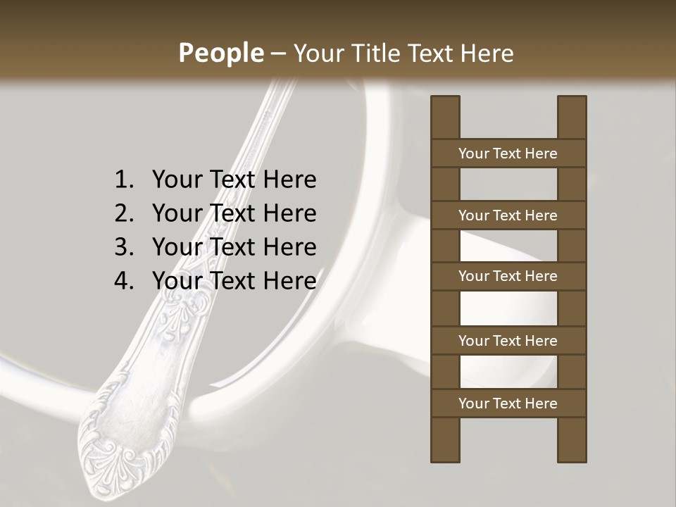 Czarna Bia Mocny PowerPoint Template