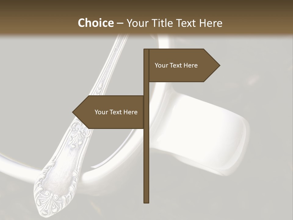 Czarna Bia Mocny PowerPoint Template