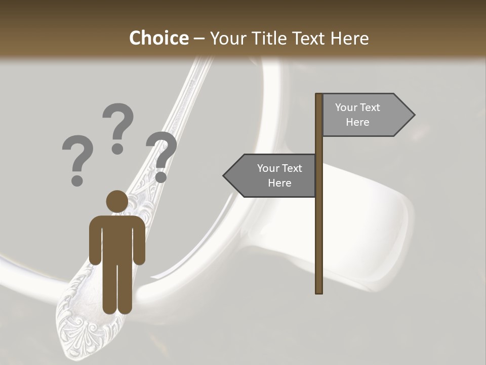 Czarna Bia Mocny PowerPoint Template