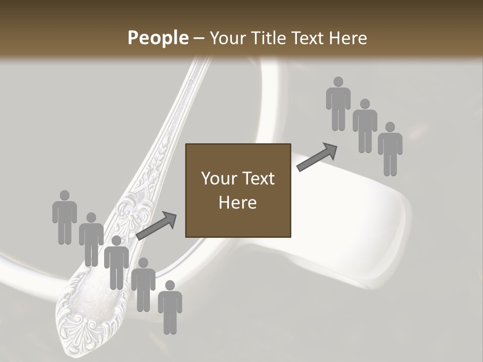 Czarna Bia Mocny PowerPoint Template