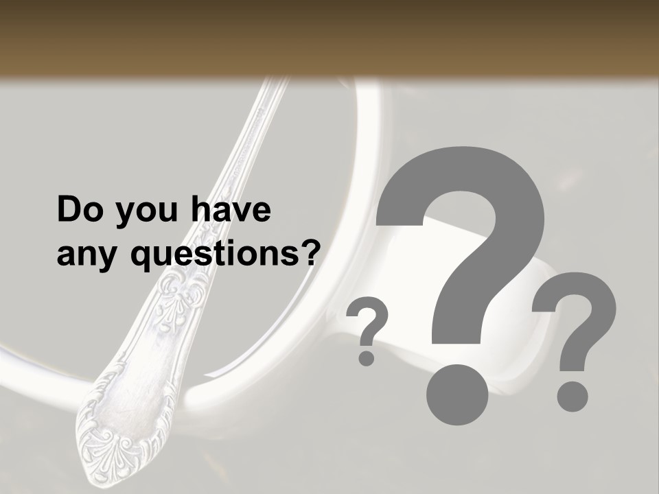 Czarna Bia Mocny PowerPoint Template