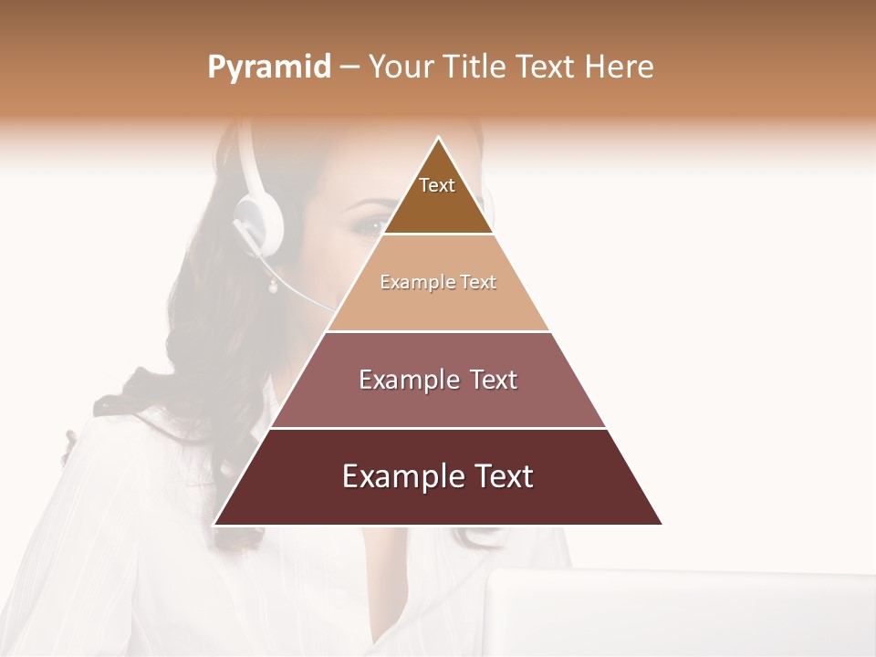 Isolation Helpdesk Face PowerPoint Template