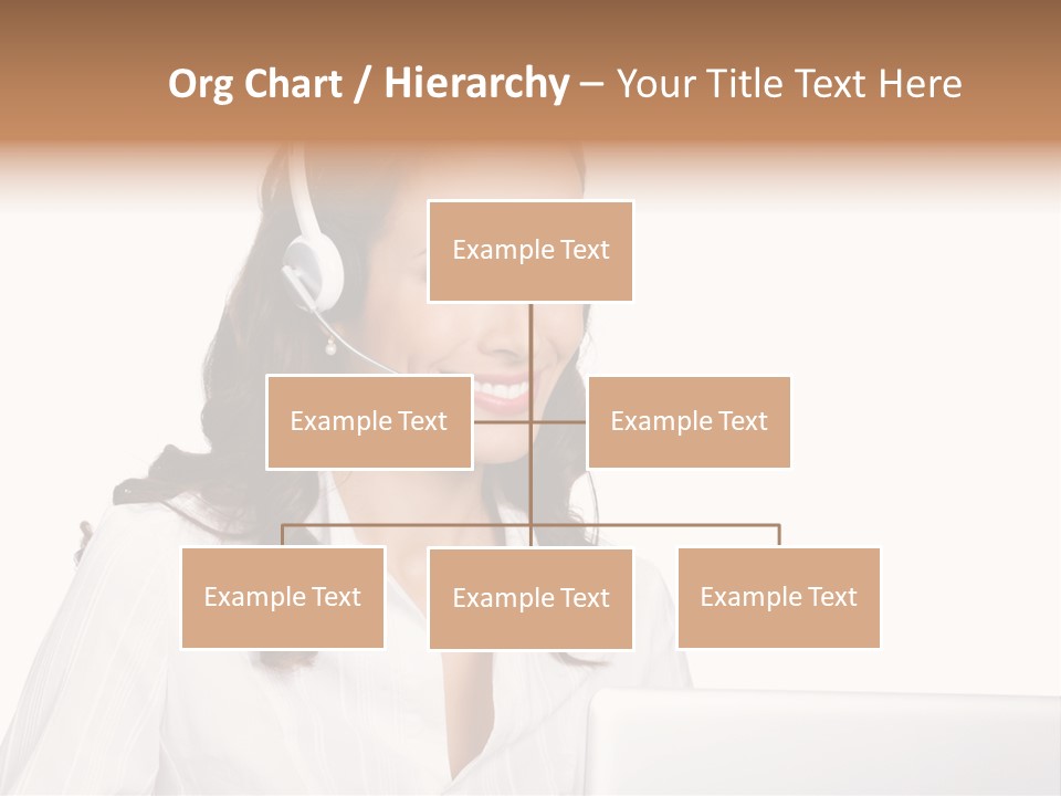 Isolation Helpdesk Face PowerPoint Template