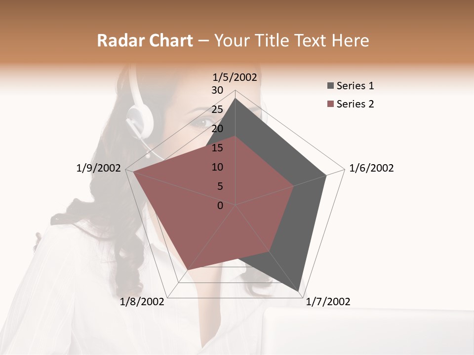 Isolation Helpdesk Face PowerPoint Template