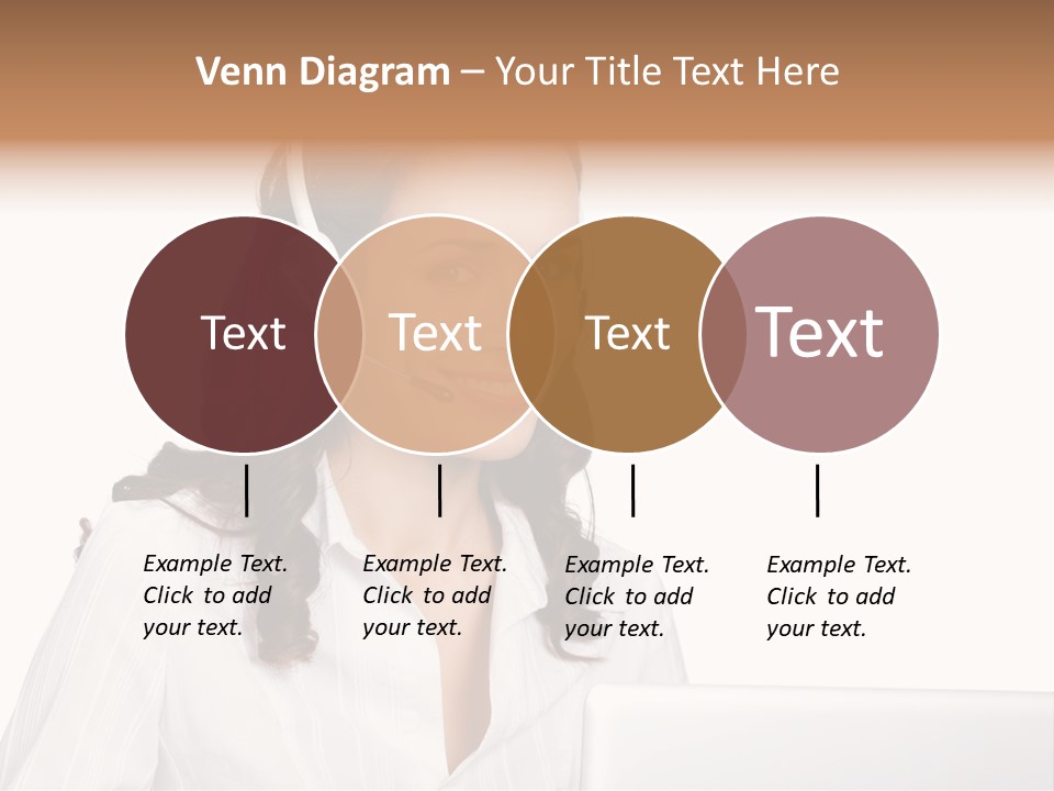 Isolation Helpdesk Face PowerPoint Template
