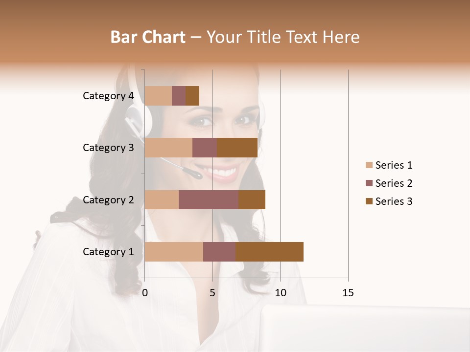 Isolation Helpdesk Face PowerPoint Template