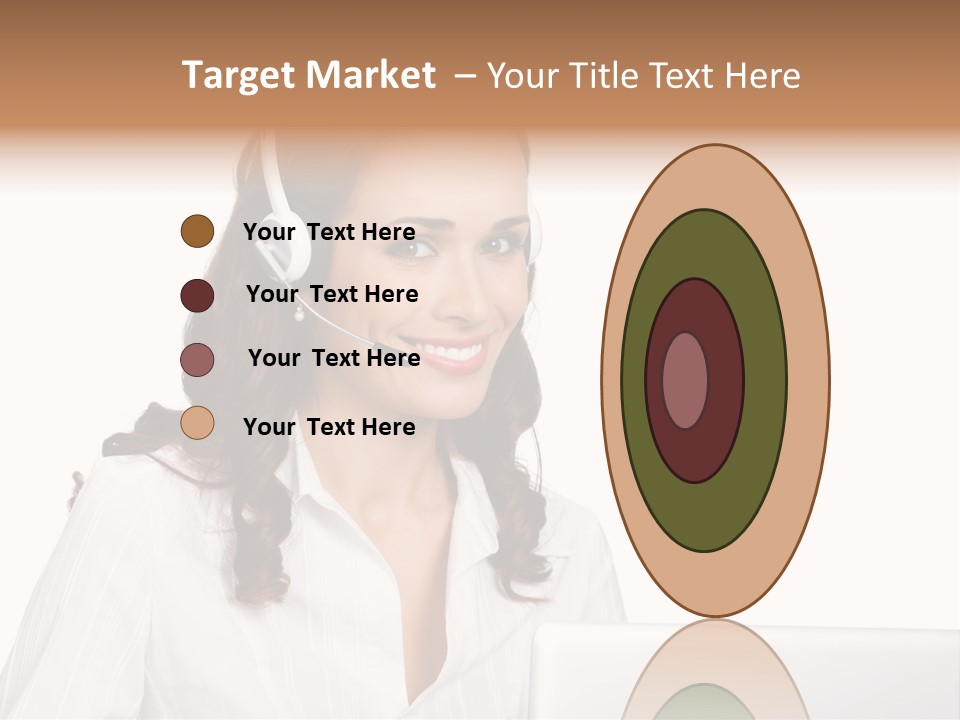 Isolation Helpdesk Face PowerPoint Template