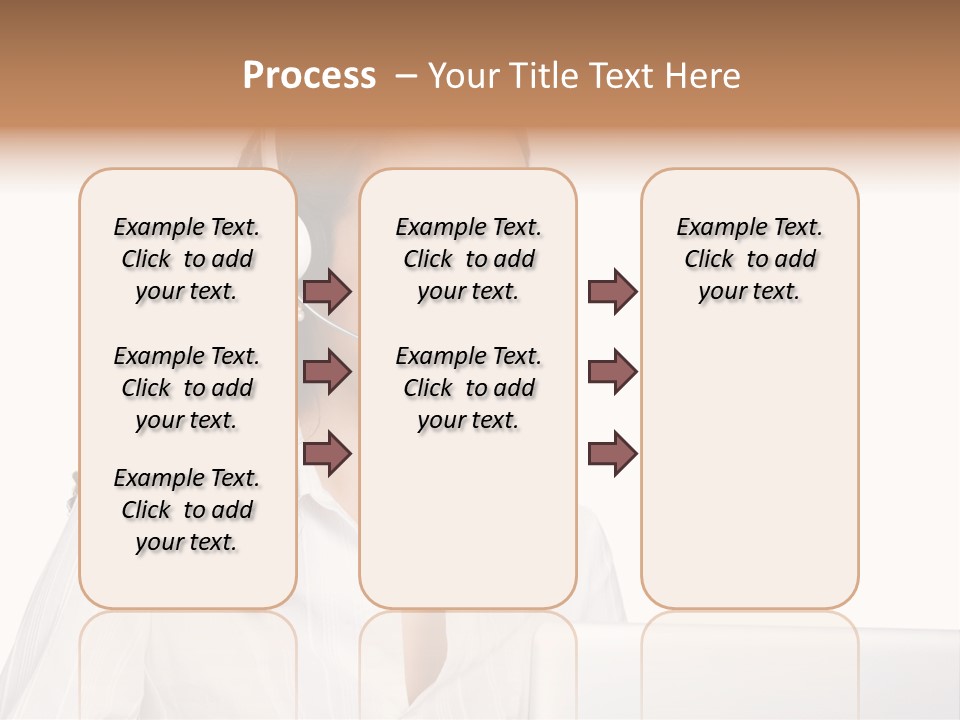 Isolation Helpdesk Face PowerPoint Template