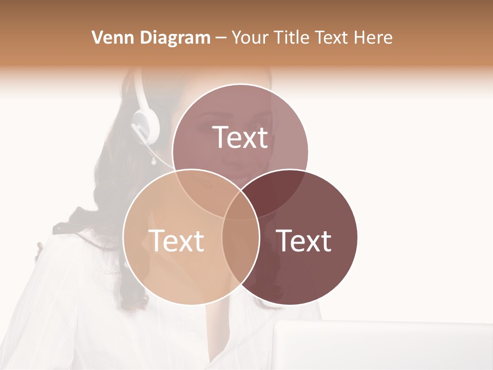 Isolation Helpdesk Face PowerPoint Template