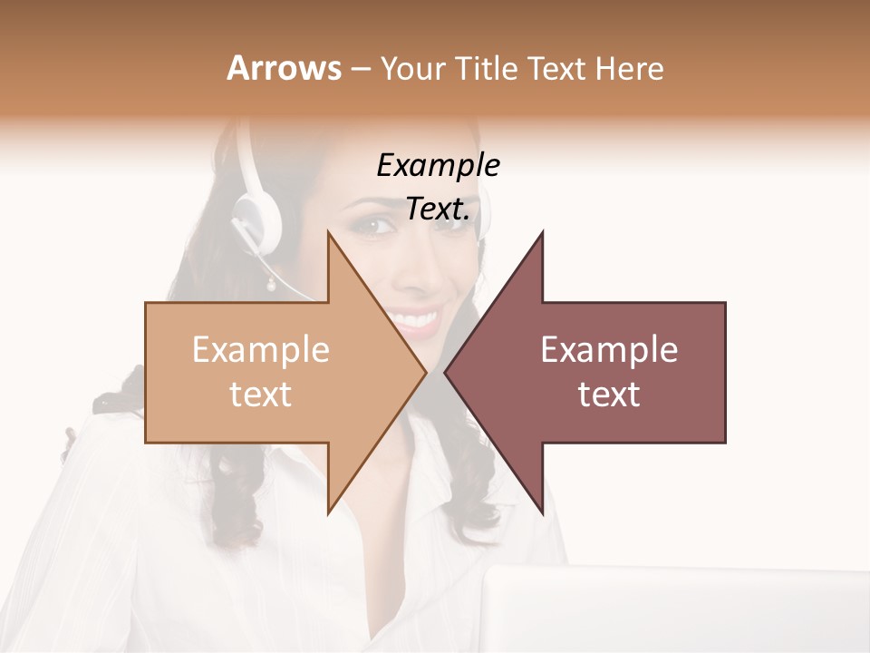 Isolation Helpdesk Face PowerPoint Template