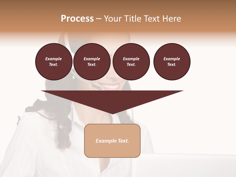 Isolation Helpdesk Face PowerPoint Template