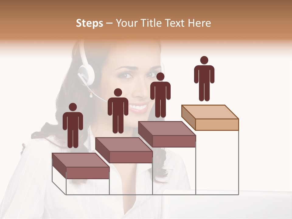 Isolation Helpdesk Face PowerPoint Template